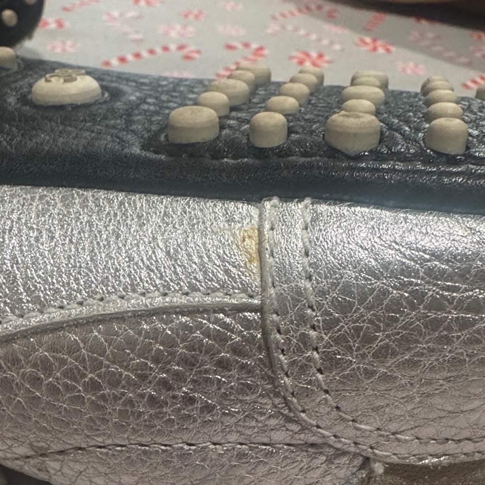 Prada Silver and Gray Women's Shoes - Picture 5 of 13